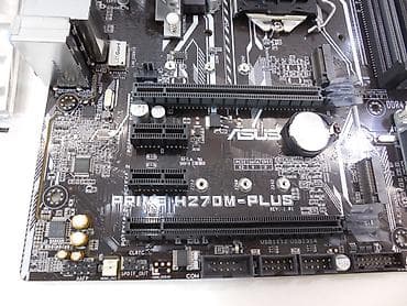 xeon 1151: Материнская плата, Б/у, Asus, LGA1151, Mini-ATX, Для ПК — 5