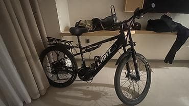 Велосипеды: Горный электровелосипед LIMIT E-Bike (черный) - Рама: с центральным — 9