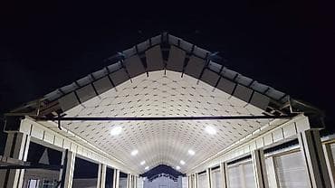 string art: Обшивка карнизов, козырьков и навесов сайдингом/соффитами и фасадными — 7