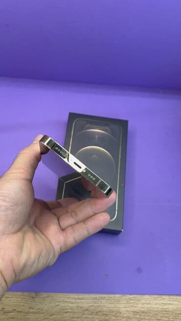 Автоунаа электроникасы: IPhone 12 Pro, Колдонулган, 128 ГБ, Куту, 100 % — 5