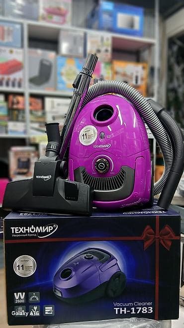 Пылесос ТЕХНОМИР TH-1783 (мешковый) - Мощность: 2600 Вт (обозначение at lalafo.kg Пылесос ТЕХНОМИР TH-1783 (мешковый) - Мощность: 2600 Вт (обозначение