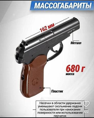мощный лазер: Borner ПМ49 — пневматический газобаллонный пистолет по мотивам ПМ — 3