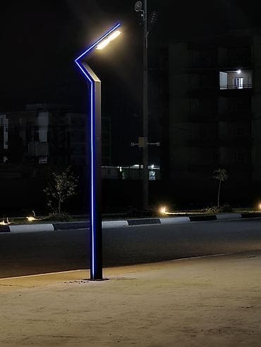 свет на улице: Уличный светильник-столб LED с архитектурной подсветкой - Дизайн — 2