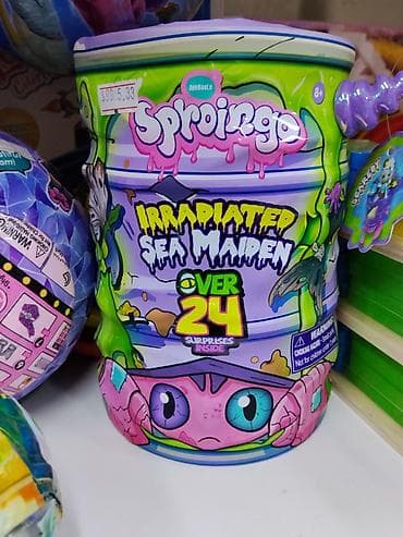 sweet box: Sproingo “Irradiated Sea Maiden” — игровой набор-сюрприз в банке. - — 1