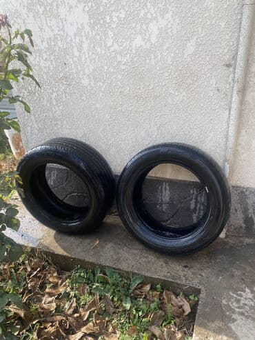 шины и дискы: Шины 225 / 55 / R 17, Лето, Б/у, Пара, Корея, Nexen — 4