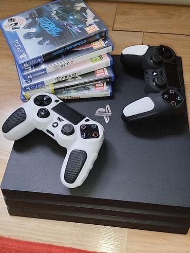 Техника и электроника: Ps 4 pro На 1 tb Состояние 10/10 Комплект: 2 джойстика, 5 дисков, и — 1