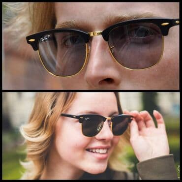 брендовая куртка: Очки Ray-Ban clubmaster Комплект: Укрепленный футляр, коробка и — 1