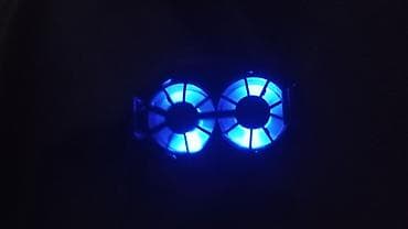 galaxy s20: Игровой кулер для смартфона с двойным вентилятором и синей подсветкой — 4