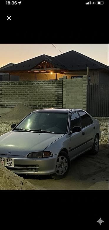 go park: Honda Civic: 1992 г., 1.5 л, Механика, Бензин, Седан — 1