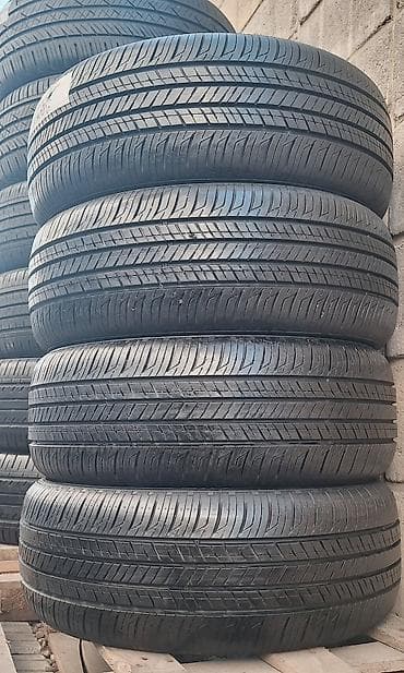 Шины 185 / 55 / R 15, Лето, Б/у, Комплект, Легковые, Корея, Hankook