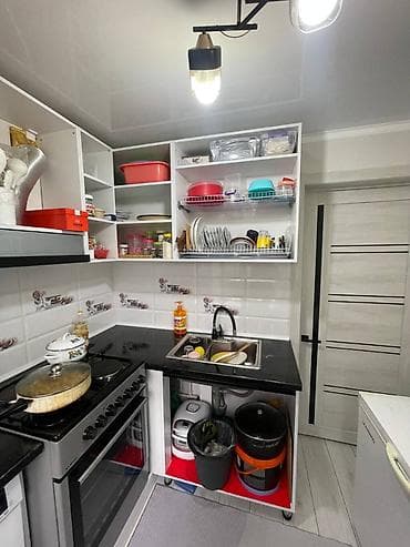 квартири ош: 3 комнаты, 55 м², 4 этаж — 3