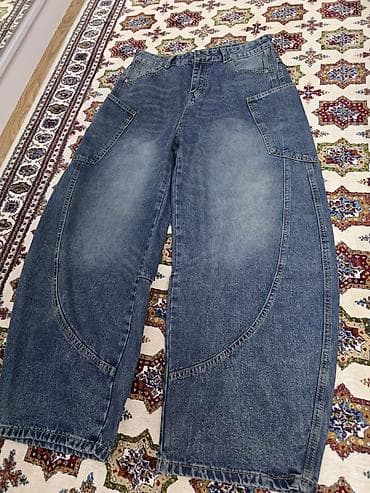 jea: Curved Blade Jeans - Посадка средняя. - Свободный, широкий крой с — 4