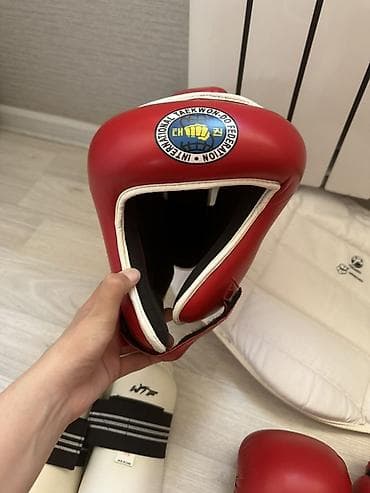 Спорт и отдых: Комплект защитной экипировки для тхэквондо/единоборств. 🎁В подарок — 5