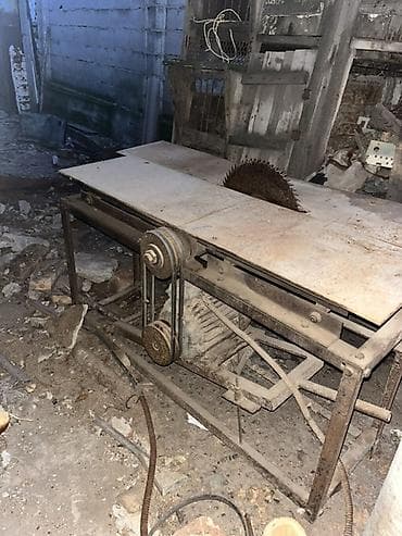 Распиловочный станок без ЧПУ, Циркулярка