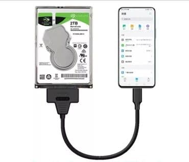 жесткий диск переходник: Адаптер SATA к USB 2.0/3.0./Type-C для подключения 2.5 дюймового — 3