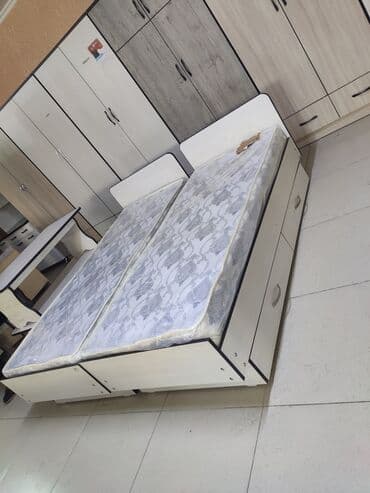 двухъярусный кровать для взрослых: Новая КРОВАТЬ с ящиками из российкого материала С матрасом 1.90*80 В — 1