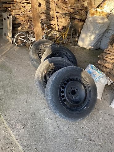 r16 subaru: Колеса в сборе 215 / 60 / R 16, Зима, Б/у, Комплект, Легковые, Железные, отверстий - 8 — 4