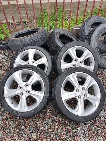 Колеса в сборе 195 / 55 / R 16, Комплект, Легковые, Литые, отверстий - 5