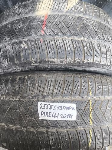 Шины 255 / 55 / R 19, Всесезонная, Б/у, Пара, Pirelli