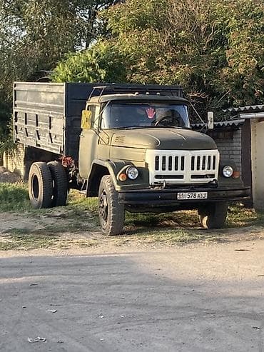 Самосвал ЗИЛ — бортовой металлический кузов с высокими надставными — 3