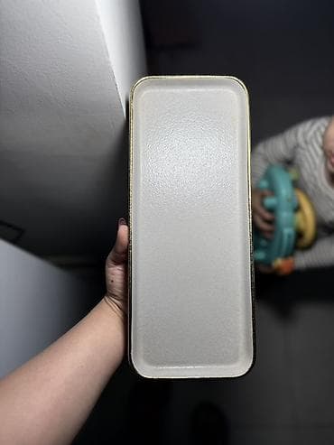 Идиш-аяк: Набор столовой и чайной посуды из керамики с матовой серо‑бежевой — 6