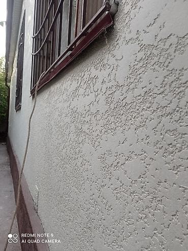 мозаичная штукатурка: Нанесение декоративной штукатурки «короед/шуба» на фасады и цоколи. - — 3