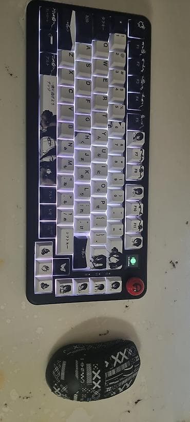 клавиатура мышка для телефона: Клавиатура, Проводное подключение, Размер: 65% — 1