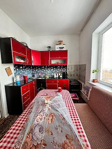купить квартиру мкр восток 5 бишкек: 4 комнаты, 87 м², 105 серия, 5 этаж, Косметический ремонт — 9