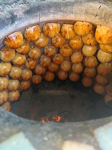 Сухофрукты, орехи, снеки: Самсы жабамын 300 шт ойдоболсо - Ручная лепка и выпечка в настоящем — 3