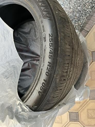 20: Шины 255 / 45 / R 20, Лето, Б/у, Комплект, Внедорожные (АТ/МТ), Корея, Kumho — 2