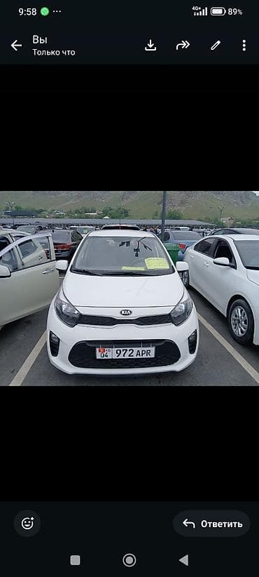 Kia Picanto: 2017 г., Автомат, Газ, Хэтчбэк