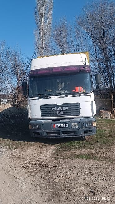 транс: Тягач, MAN, 1998 г., Изотермический — 2