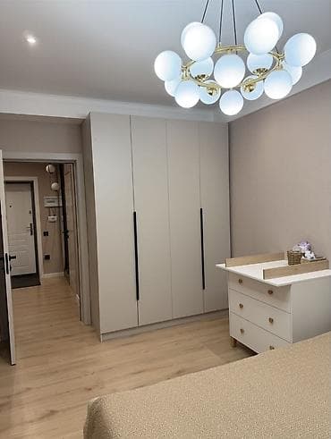 Батирлер: 2 бөлмө, 55 м², Аламедин-1 мкр Элитка, 4 кабат, Евро оңдоо — 3