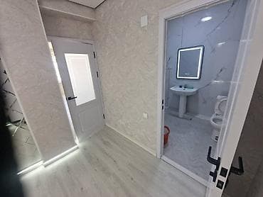 квартира бишкек аламидин 1: 1 бөлмө, 42 м², 12 кабат, Евроремонт — 5