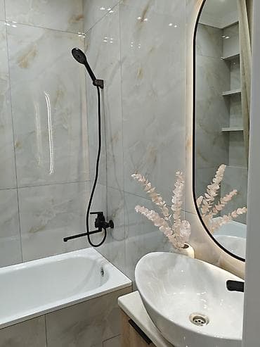 2 комнаты, 76 м², Асанбай мкр Элитка, 5 этаж, Дизайнерский ремонт — 4