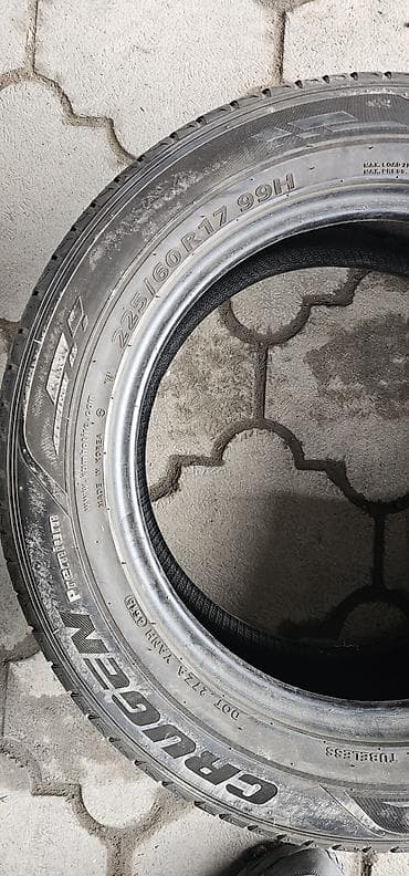 6300: Шины 225 / 60 / R 17, Лето, Б/у, Пара, Легковые, Корея, Kumho — 2