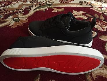 Эркектердин кроссовкасы, 44, Christian Louboutin, Жаңы, түсү - Кара, Өзү алып кетүү — 2