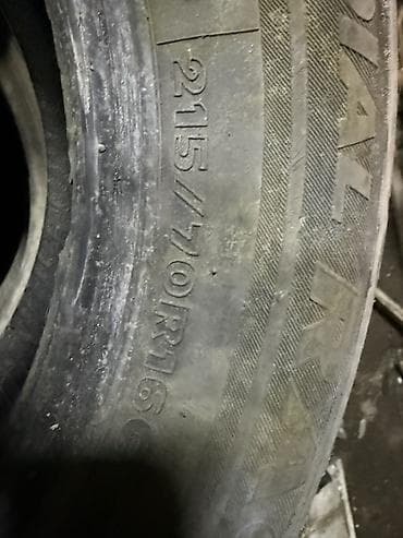 Шиналар жана дисктер: Комплект автомобильных шин R16 - Размер: 215/70 R16 (см. маркировку — 3