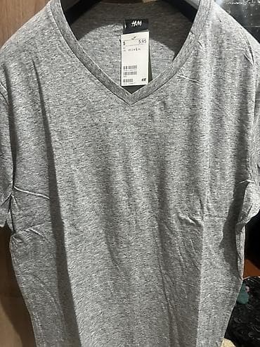 nike tech flecee: Мужская футболка, S, M, L, H&M, Новый, цвет - Серый — 1