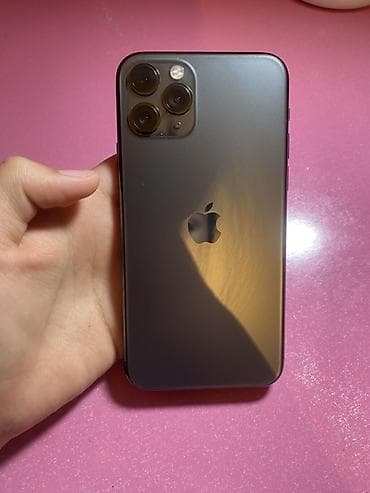 redmi 9 с: IPhone 11 Pro, Колдонулган, 64 ГБ, Space Gray, Заряддоочу түзүлүш, Коргоочу айнек, Каптама, 78 % — 1