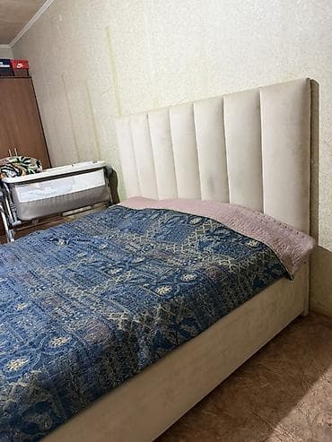 высокая двуспальная кровать: СРОЧНО!!!Двуспальная кровать с высоким мягким — 2