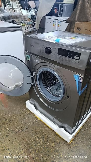 midea ma facm1001: Стиральная машина автомат, Новый, Midea, До 8 кг, Фронтальная, Оптом — 6