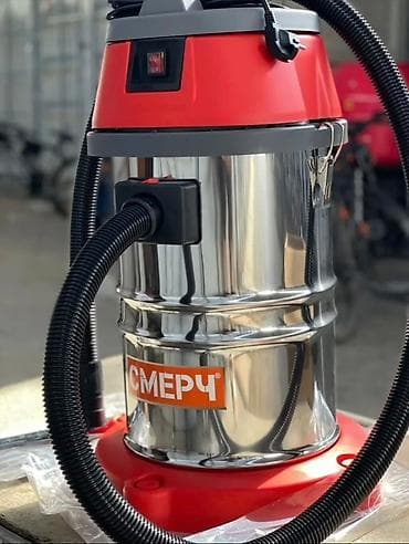 Пылесос, Строительный, Сухая, Контейнер