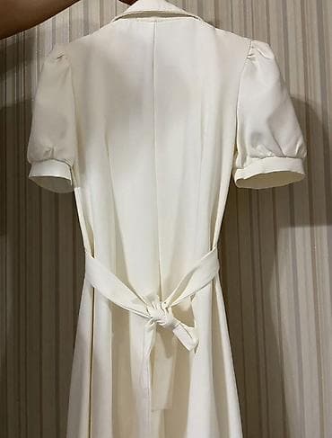 платье: Повседневное платье, Лето, Длинная модель, Платье-рубашка, XS, S, M — 3