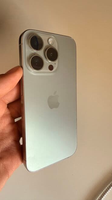 макбук цена бишкек бу: IPhone 15 Pro, Колдонулган, 256 ГБ, Natural Titanium, Заряддоочу түзүлүш, Коргоочу айнек, Стилус, 86 % — 1