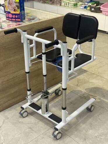 функциональная кровать для лежачих больных: Гидравлическое кресло для перемещения пациентов Материал шкива — 4