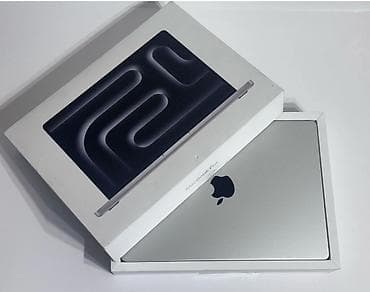 m1 max: MacBook Pro 14 M4, 16 /512 ГБ, silver, 9 циклов, полный комплект — 2