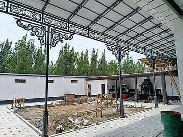 Мебель: Кованые металлические конструкции для дворов и террас - Изготовление — 1