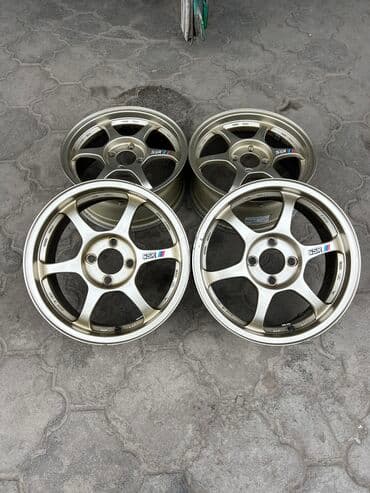 racing: Литые Диски R 15 Комплект, отверстий - 4, Б/у — 8