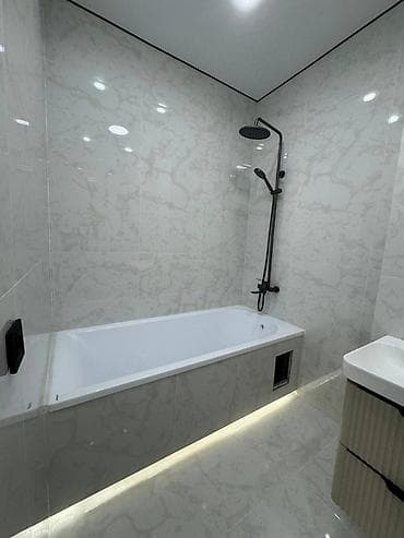 сунна: 1 комната, 63 м², Асанбай мкр Элитка, 9 этаж, Дизайнерский ремонт — 2